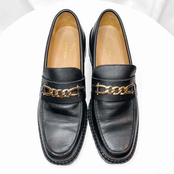 NEW Other Stories Black Leather Loafers • NWT - Picture 8 of 15
